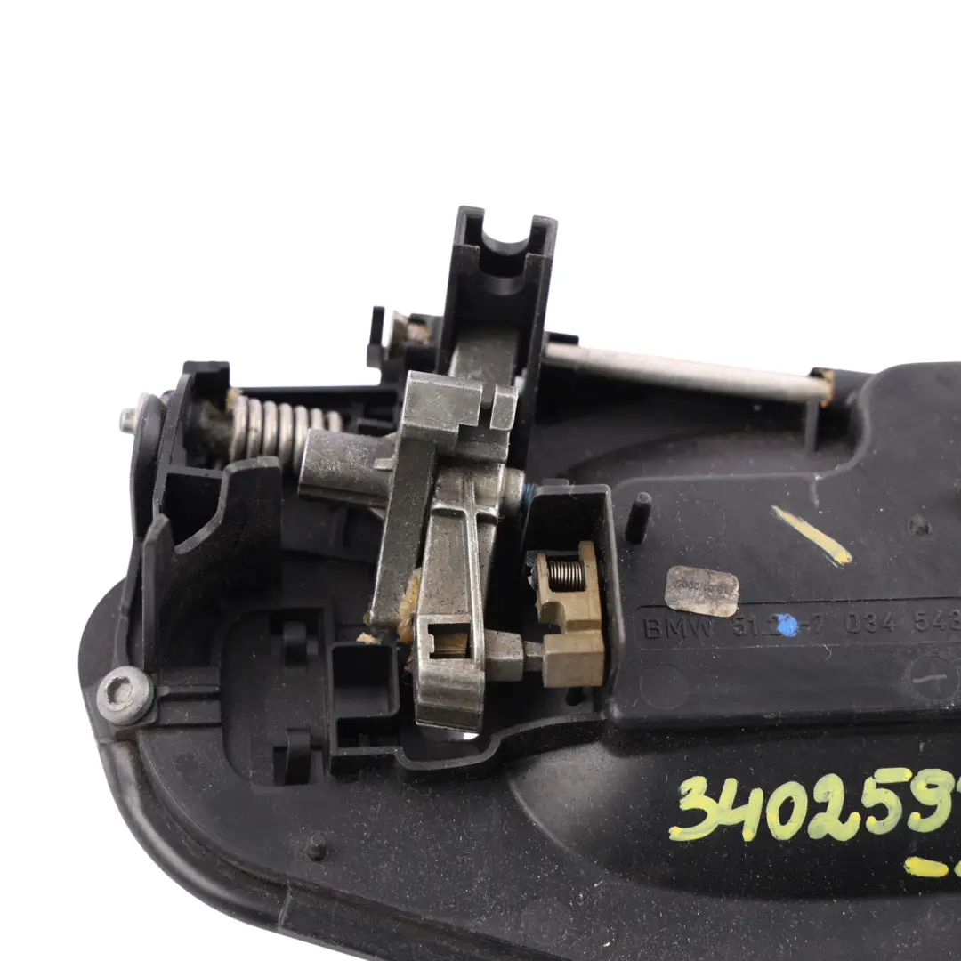 BMW X3 Series E83 Carrier Bracket Outside Door Grab Handle Front Left Door N/S/F - SKU RHD-7034543 - Part number 7034543
