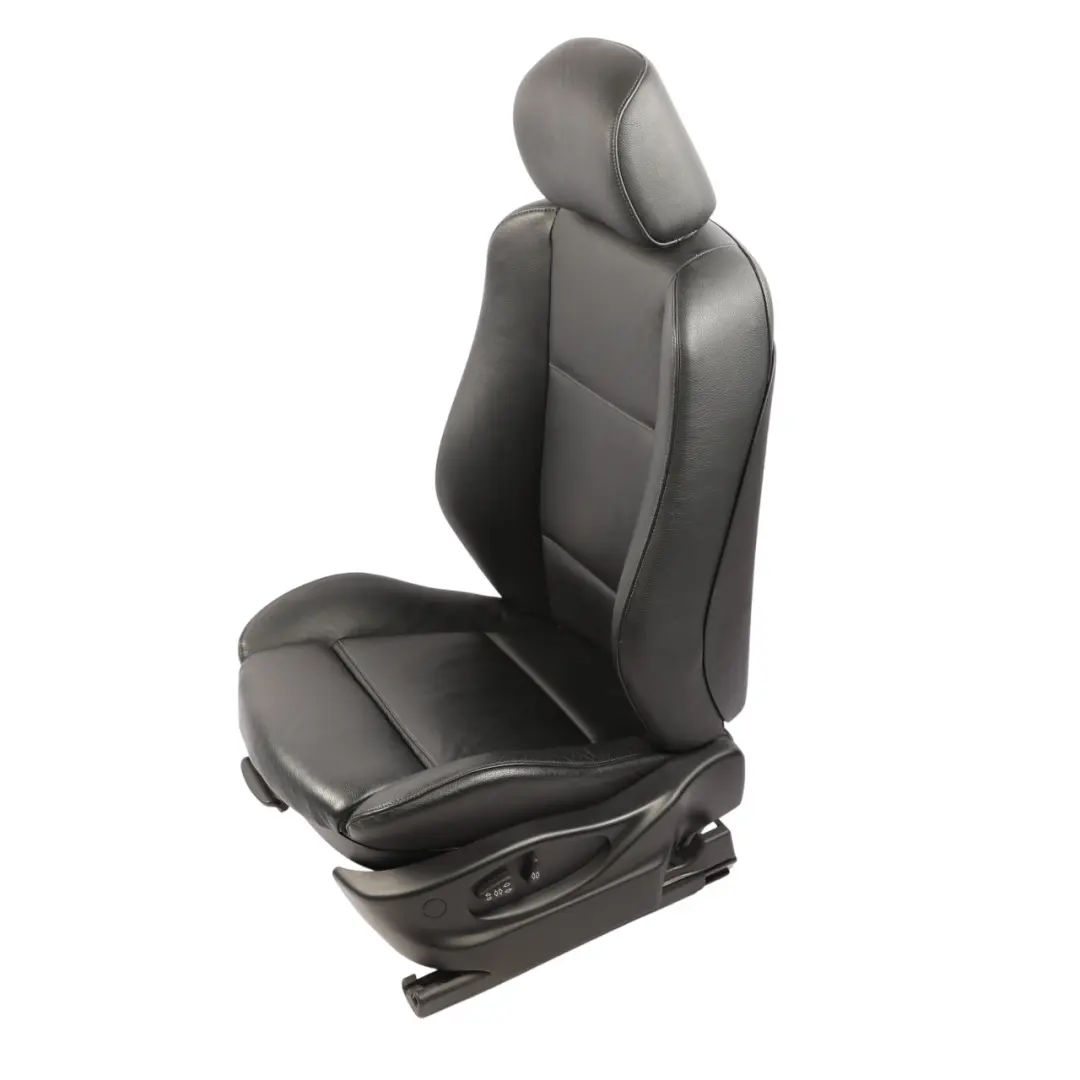 Front Seat BMW X5 E53 Left N/S Sport Heated Black Leather Dakota Seat Memory to with Part number 7077573 Front Seat BMW X5 E53 Left N/S Sport Heated Black Leather Dakota Seat Memory - SKU RHD-7077573-5 - Part number 7077573