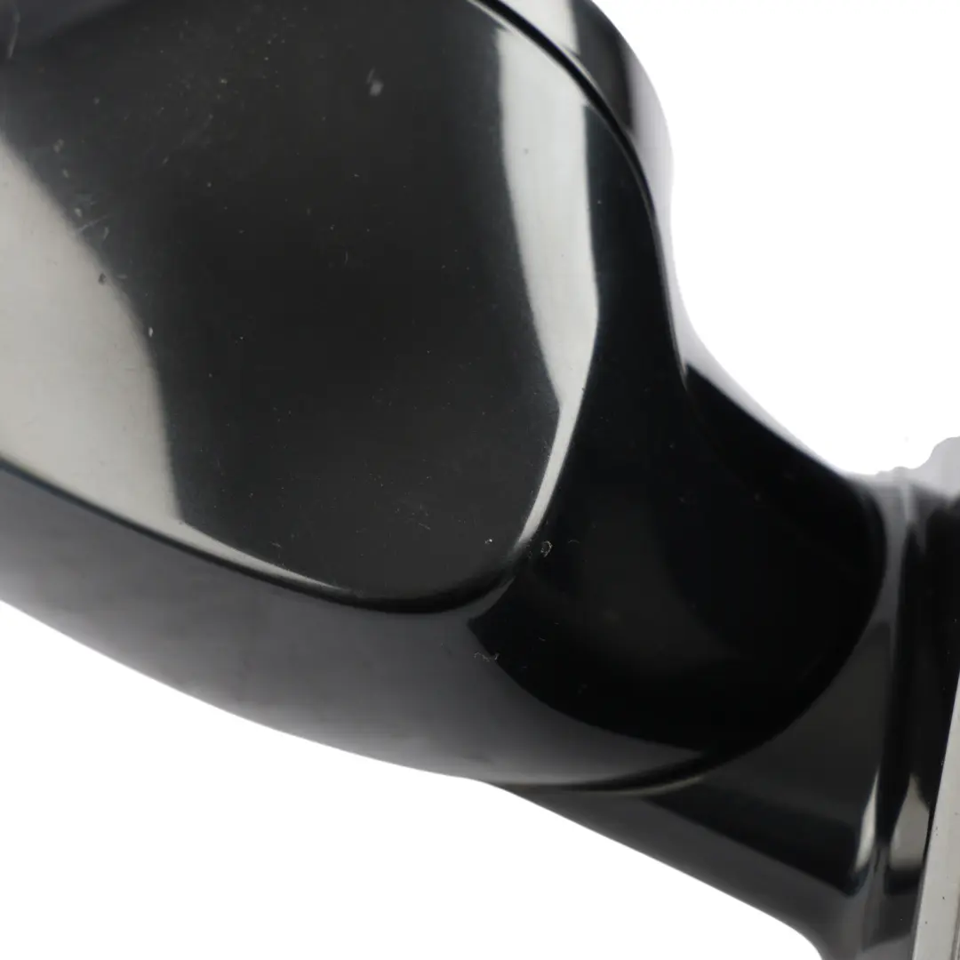 BMW 1 Series 1 E81 E82 E88 M Sport High Gloss Right Mirror O/S Black Sapphire - SKU RHD-7185308-BS1 - Part number 7185308