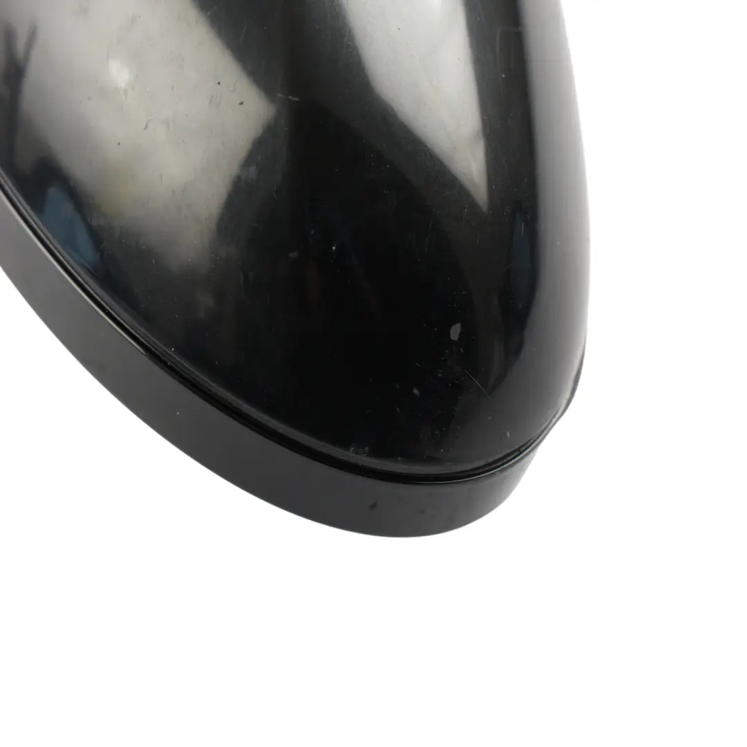 BMW 1 Series 1 E81 E82 E88 M Sport High Gloss Right Mirror O/S Black Sapphire - SKU RHD-7185308-BS1 - Part number 7185308