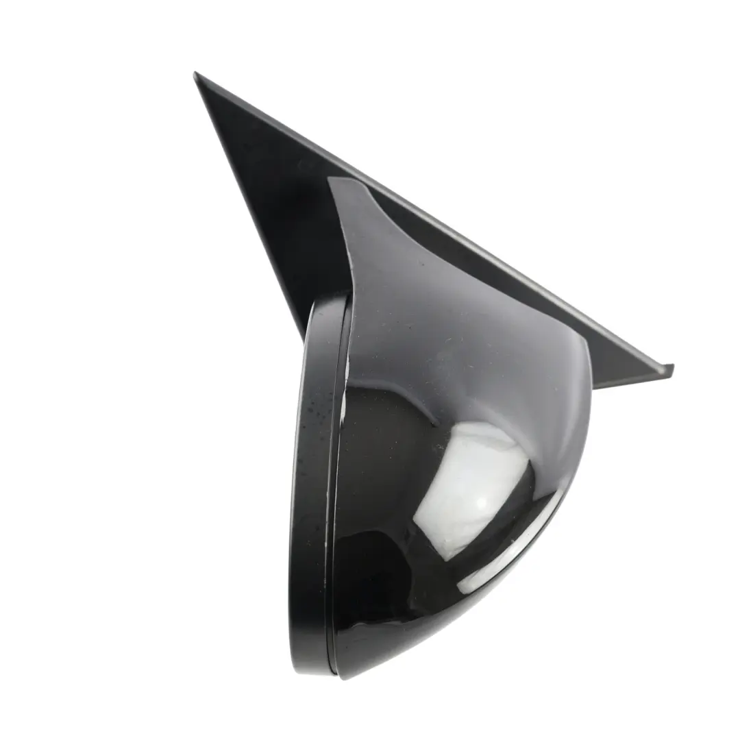 BMW E87 LCI Wing Mirror Right O/S Heated Power Fold Memory Black Painted - SKU RHD-7189870-BLK - Part number 7189870