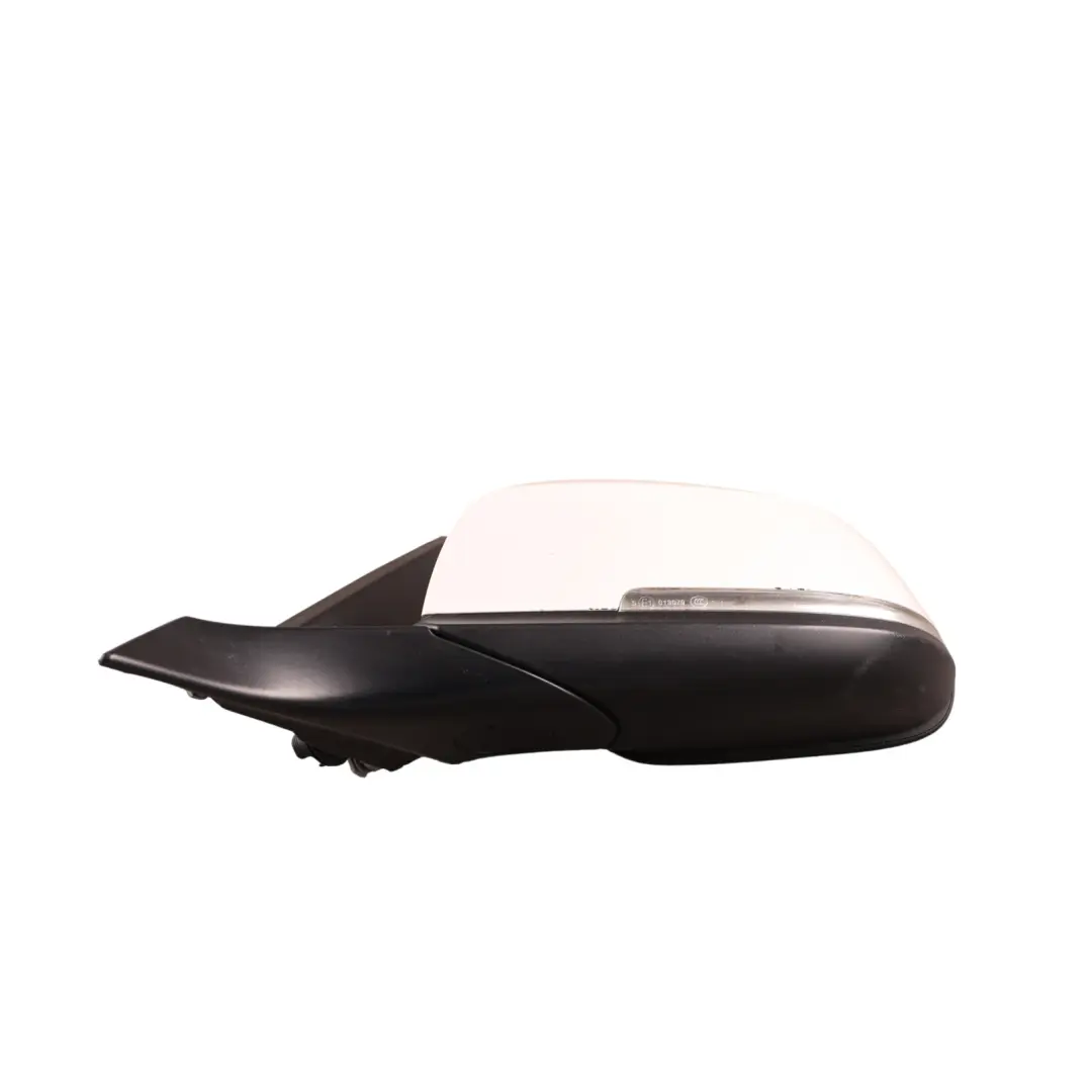 BMW F21 F22 Door Wing Mirror Heated Left N/S Mineral White Metallic - A96 - SKU RHD-7268539-MW1 - Part number 7268539