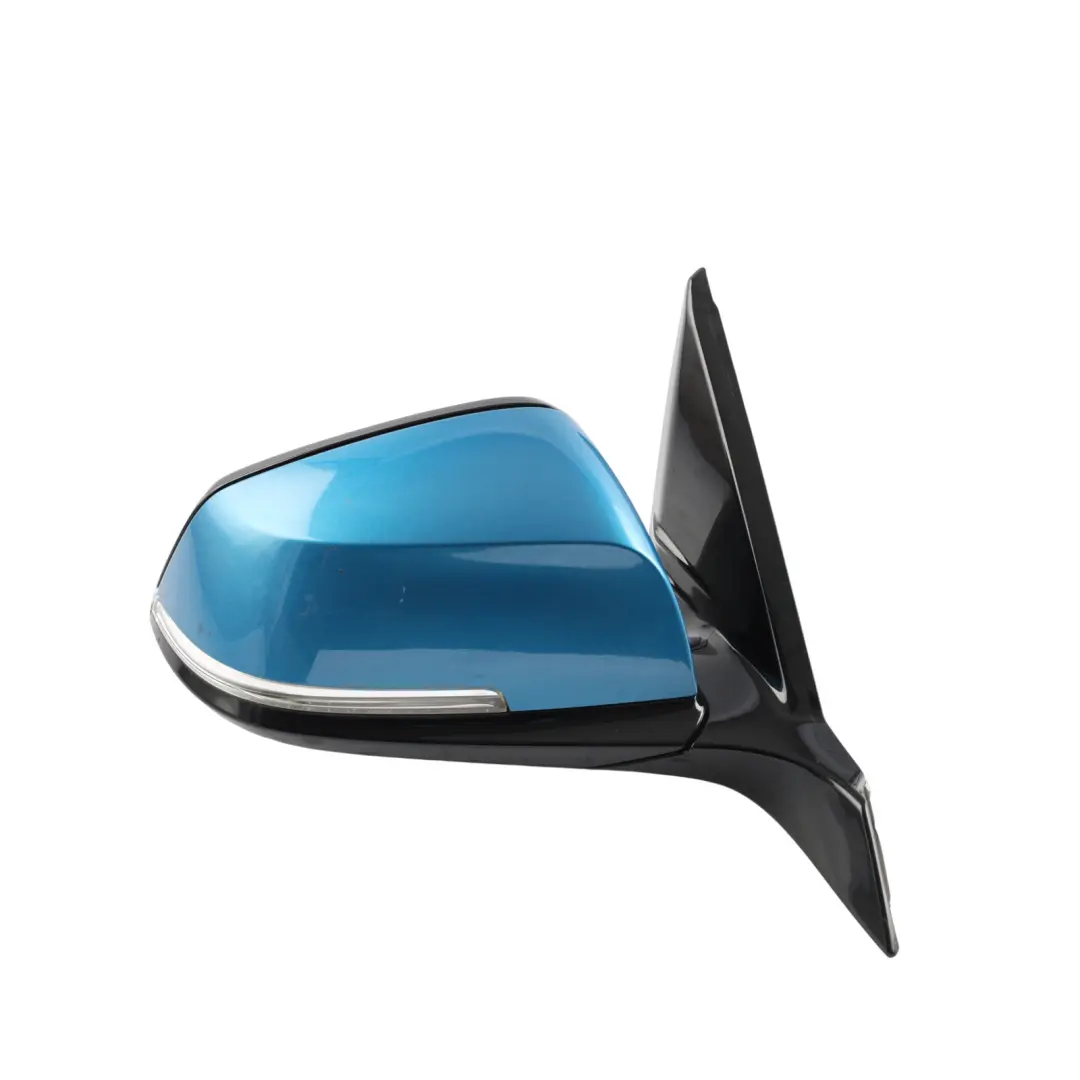 BMW F21 F22 M2 F87 Wing Mirror Heated Auto Dip Right O/S Long Beach Blue - C16 - SKU RHD-7268636-LBB1 - Part number 7268636