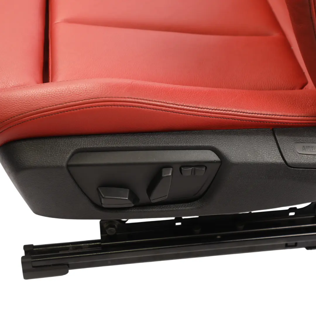 Front Seat BMW F32 Coupe Left N/S Sport Heated Leather Dakota Korall Red Memory to with Part number 7319597 Front Seat BMW F32 Coupe Left N/S Sport Heated Leather Dakota Korall Red Memory - SKU rhd-7319597-3 - Part number 7319597