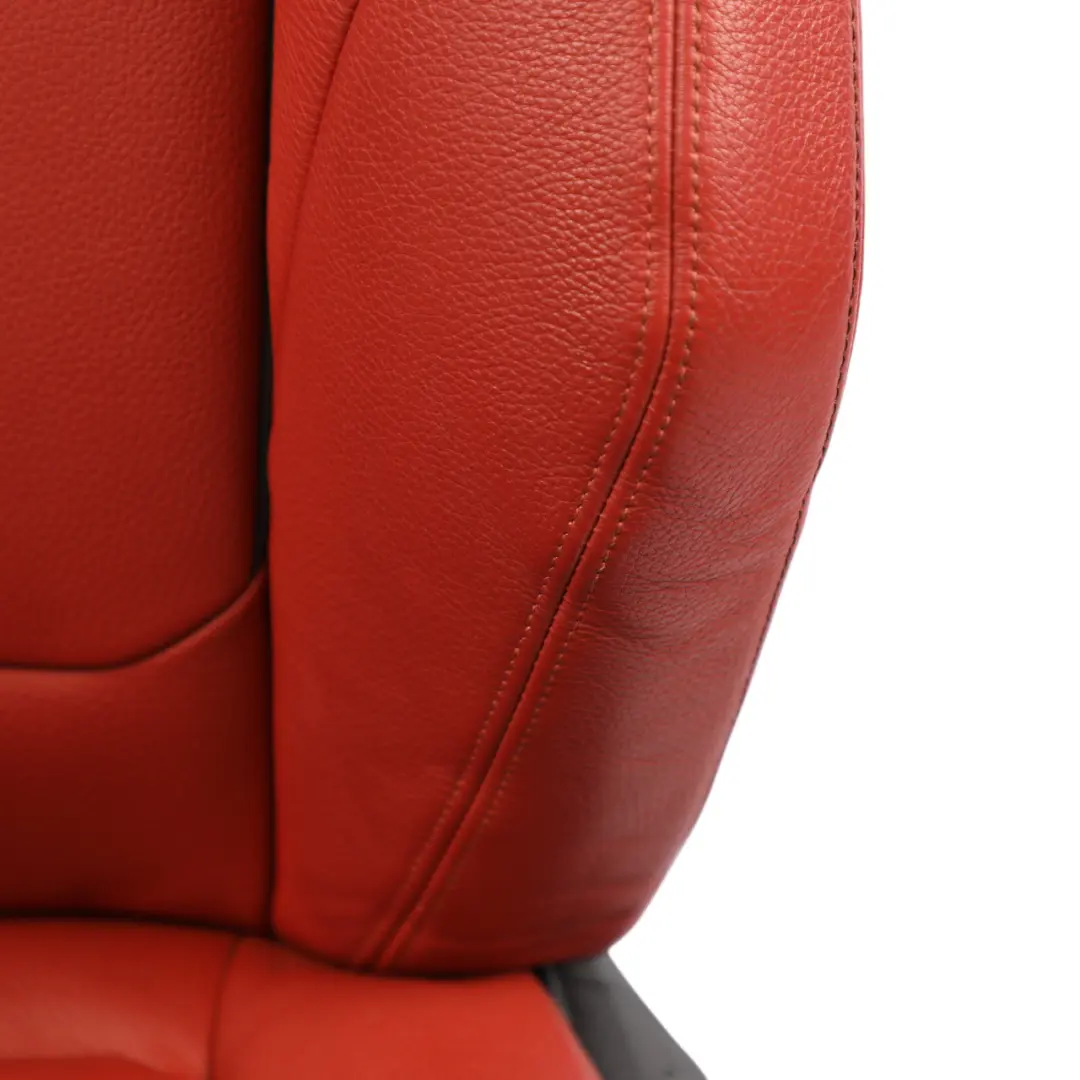  Front Seat BMW F32 Coupe Left N/S Sport Heated Leather Dakota Korall Red Memory - SKU rhd-7319597-3 - Part number 7319597