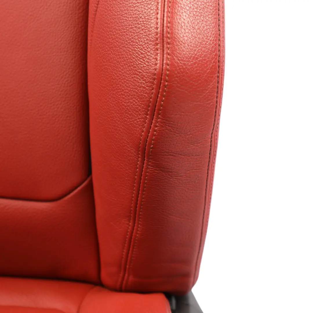 Front Seat BMW F32 Coupe Left N/S Sport Heated Leather Dakota Korall Red Memory to with Part number 7319597 Front Seat BMW F32 Coupe Left N/S Sport Heated Leather Dakota Korall Red Memory - SKU rhd-7319597-3 - Part number 7319597