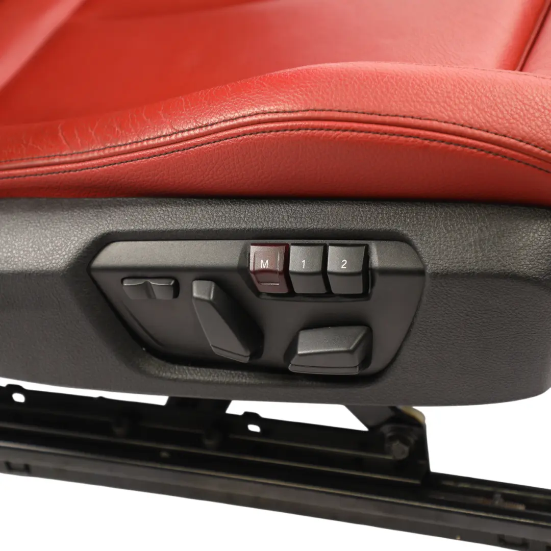 Front Seat BMW F32 Coupe Right O/S Sport Heated Leather Dakota Korall Red Memory to with Part number 7319598 Front Seat BMW F32 Coupe Right O/S Sport Heated Leather Dakota Korall Red Memory - SKU rhd-7319598-1 - Part number 7319598