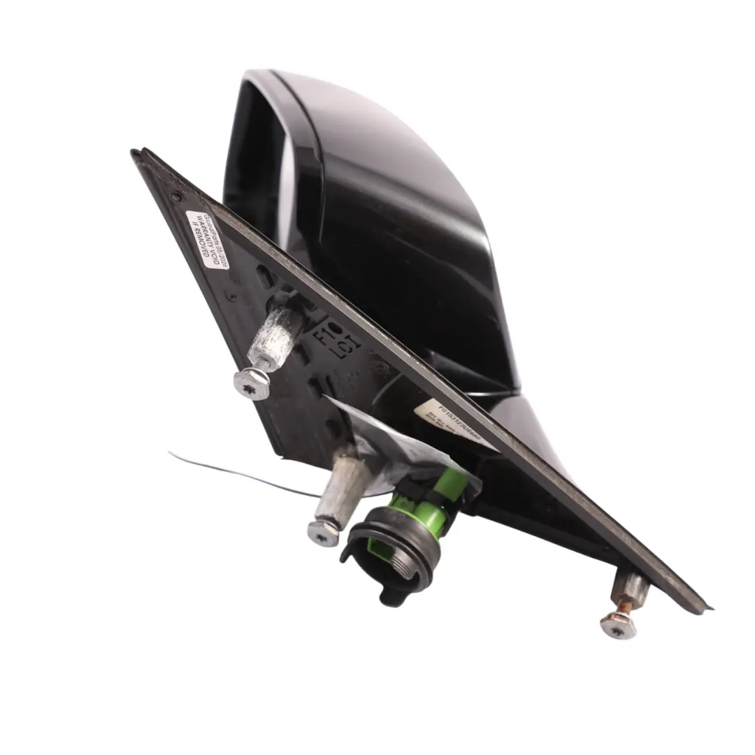BMW F11 Side Wing Mirror Exterior Heated Left N/S Sophistograu Grey A90 - SKU RHD-7321845-SOP - Part number 7321845