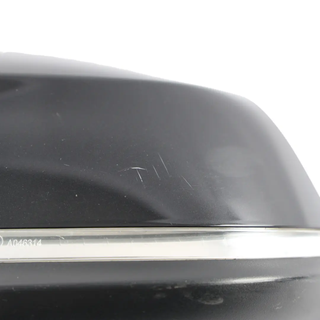  Wing Mirror BMW F30 F31 Heated Left N/S Black Sapphire Metallic - 475 - SKU rhd-7345655-BS - Part number 7345655