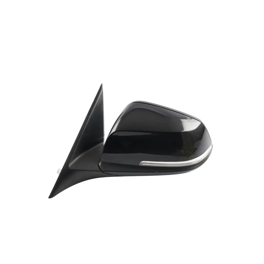  Wing Mirror BMW F30 F31 Heated Left N/S Black Sapphire Metallic - 475 - SKU rhd-7345655-BS - Part number 7345655