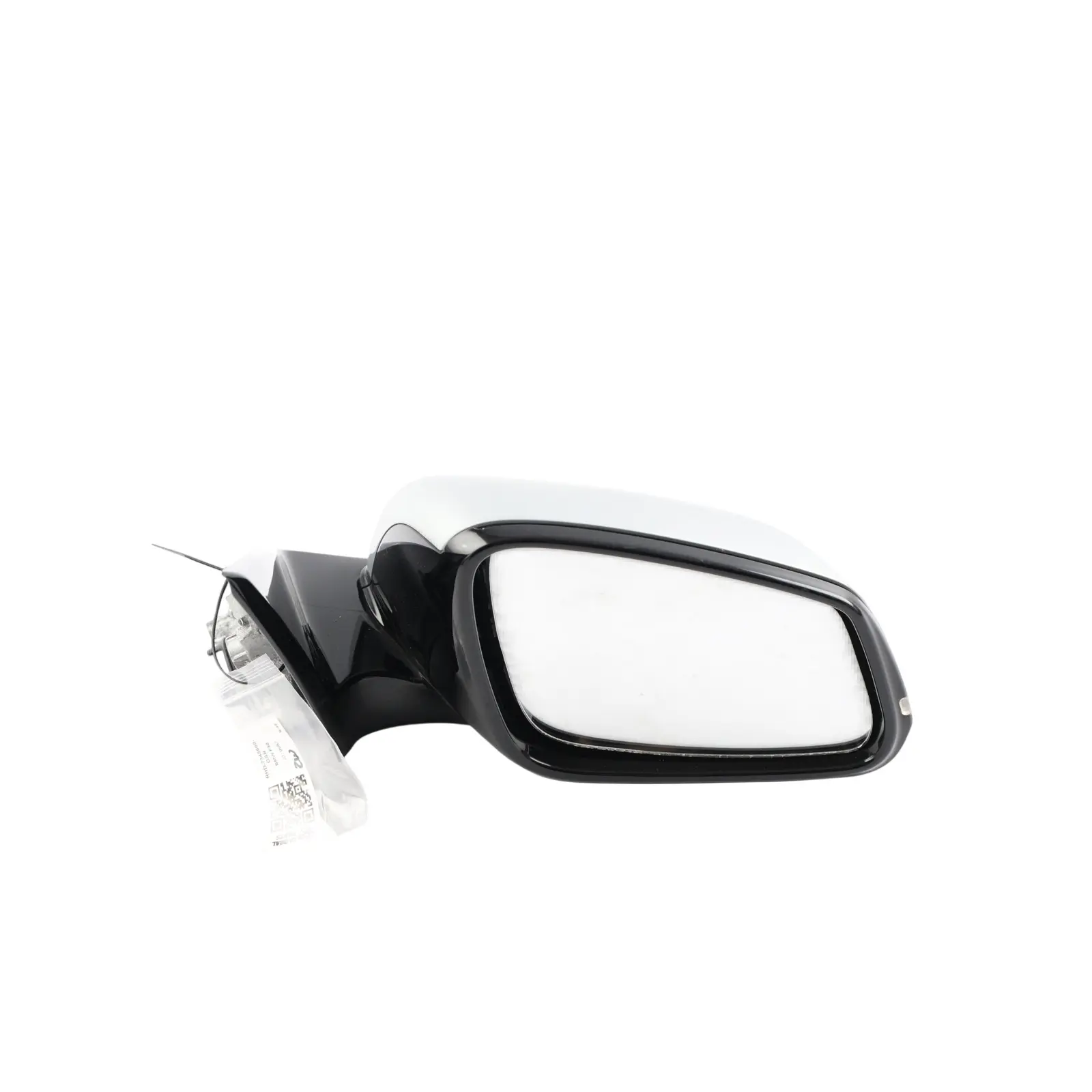 BMW F30 F31 High Gloss Heated Right Wing Mirror O/S Glacier Silber Metallic-A83