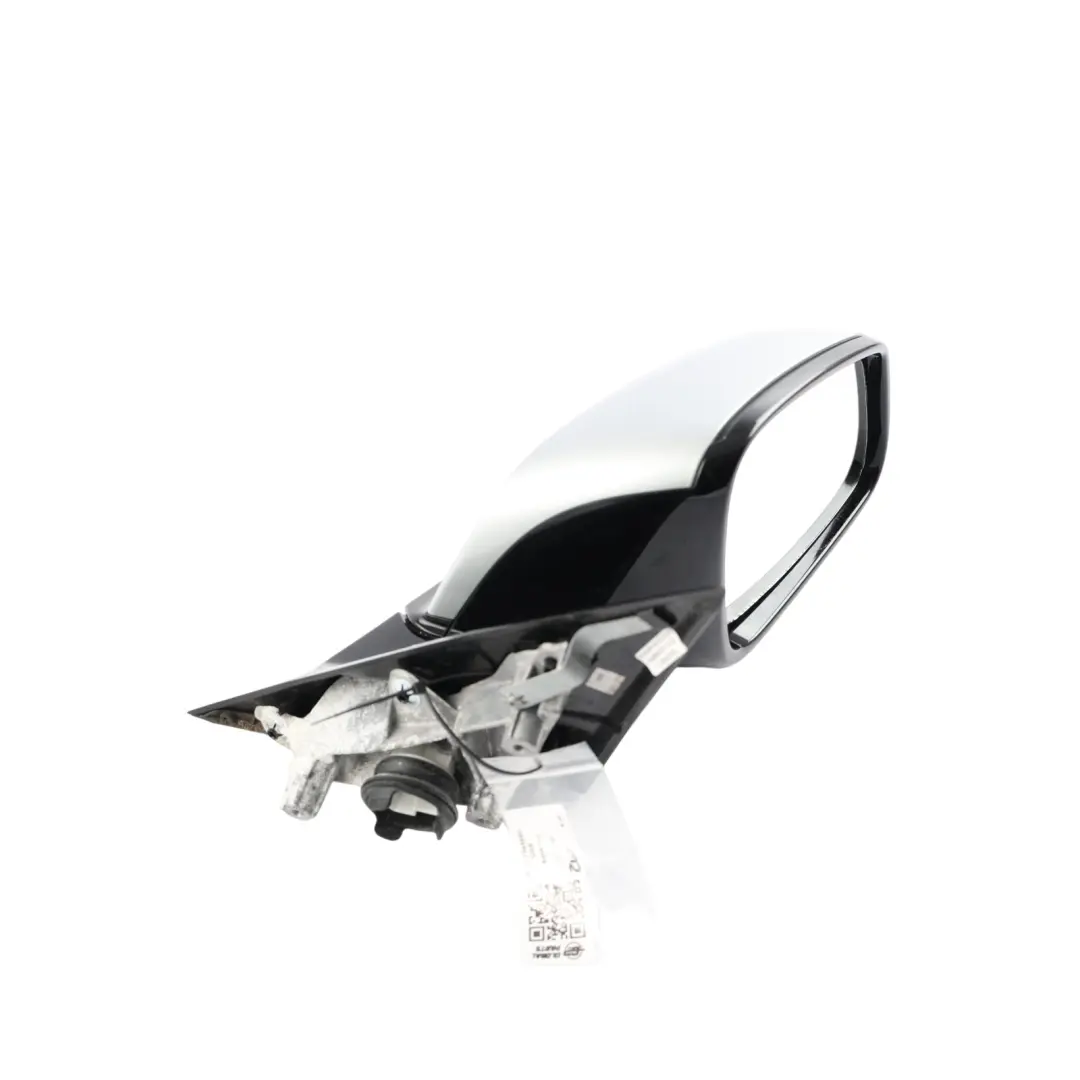 BMW F30 F31 High Gloss Heated Right Wing Mirror O/S Glacier Silber Metallic-A83 - SKU RHD-7345660-GSB - Part number 7345660