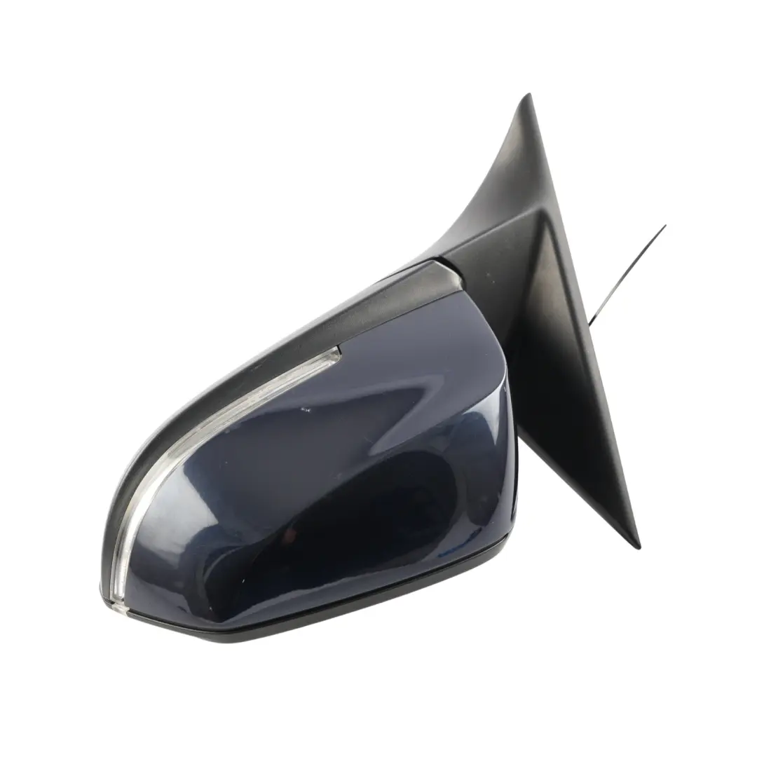 Door Wing Mirror Auto Dip Power Fold Left N/S Imperial Blau Blue A89 to BMW F30 F31 with Part number 7345675 BMW F30 F31 Door Wing Mirror Auto Dip Power Fold Left N/S Imperial Blau Blue A89 - SKU RHD-7345675-IBB - Part number 7345675