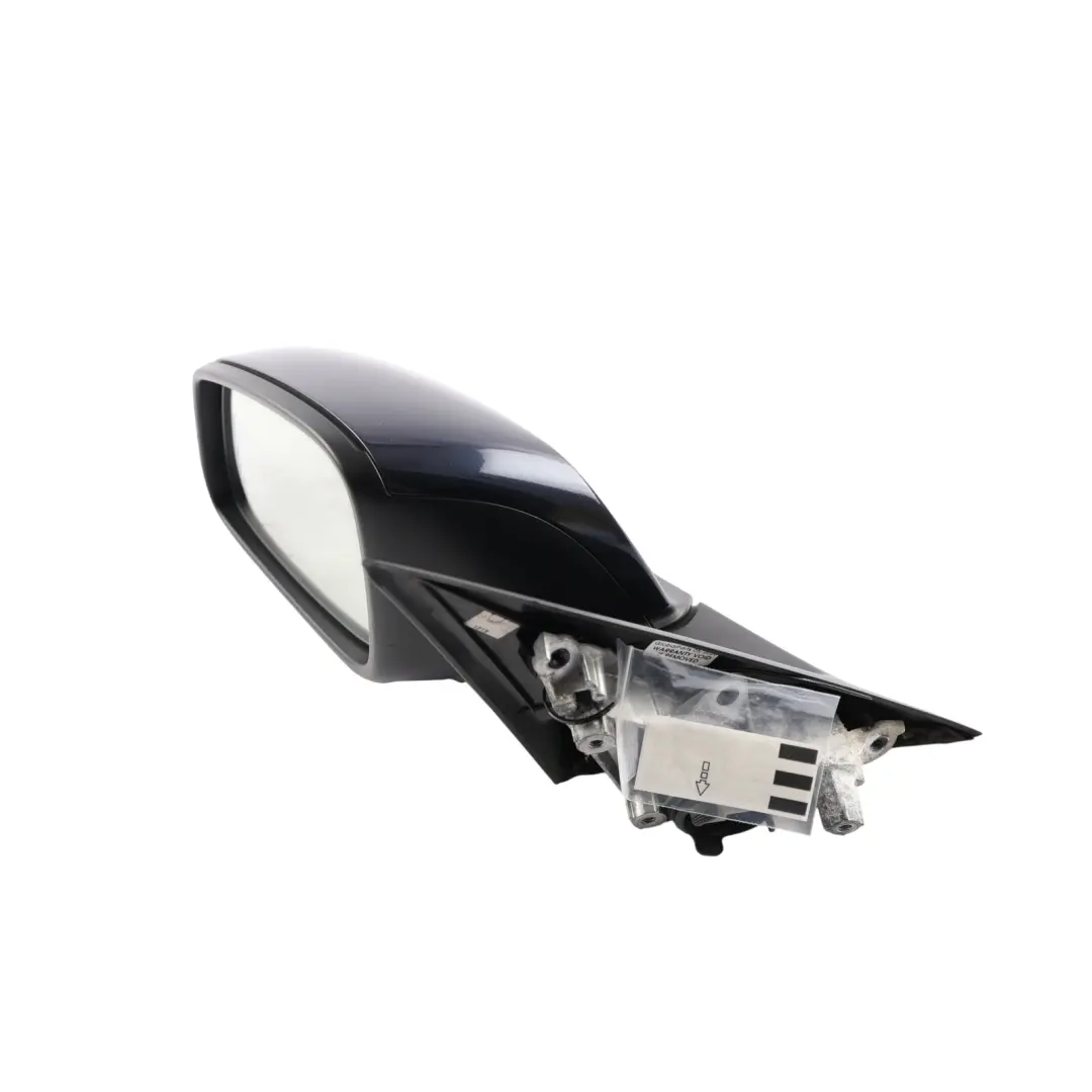 BMW F30 F31 Door Wing Mirror Auto Dip Power Fold Left N/S Imperial Blau Blue A89 - SKU RHD-7345675-IBB - Part number 7345675