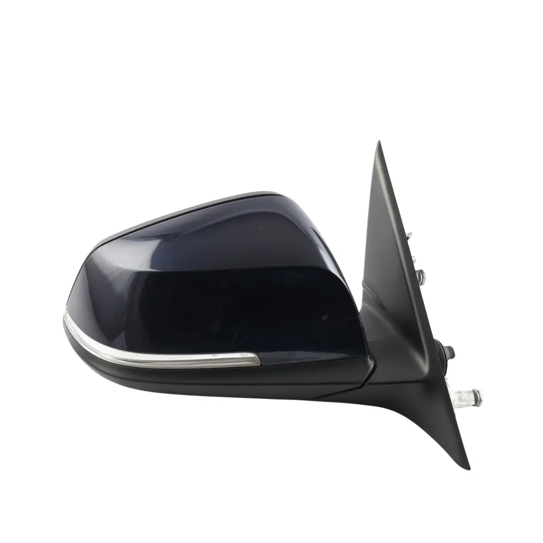 BMW F30 F31 Wing Mirror Auto Dip Heated Right O/S Door 5 Pins Imperial Blue A89 - SKU RHD-7345676-IBB - Part number 7345676