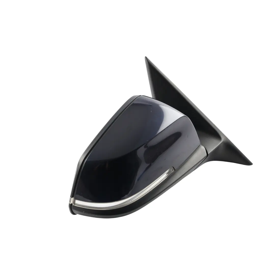 BMW F30 F31 Door Wing Mirror Auto Dip Heated Right O/S 5 Pins Imperial Blue A89 - SKU RHD-7345676-IBB - Part number 7345676