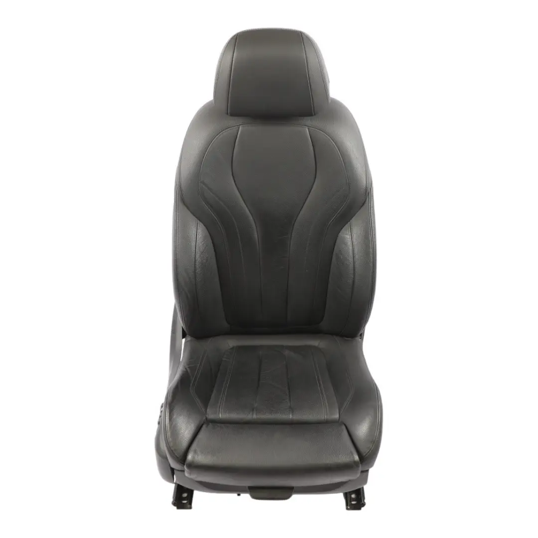 BMW X5 F15 X6 F16 Front Seat M Sport Right O/S Heated Memory Leather Black - SKU RHD-7411454-1 - Part number 7411454