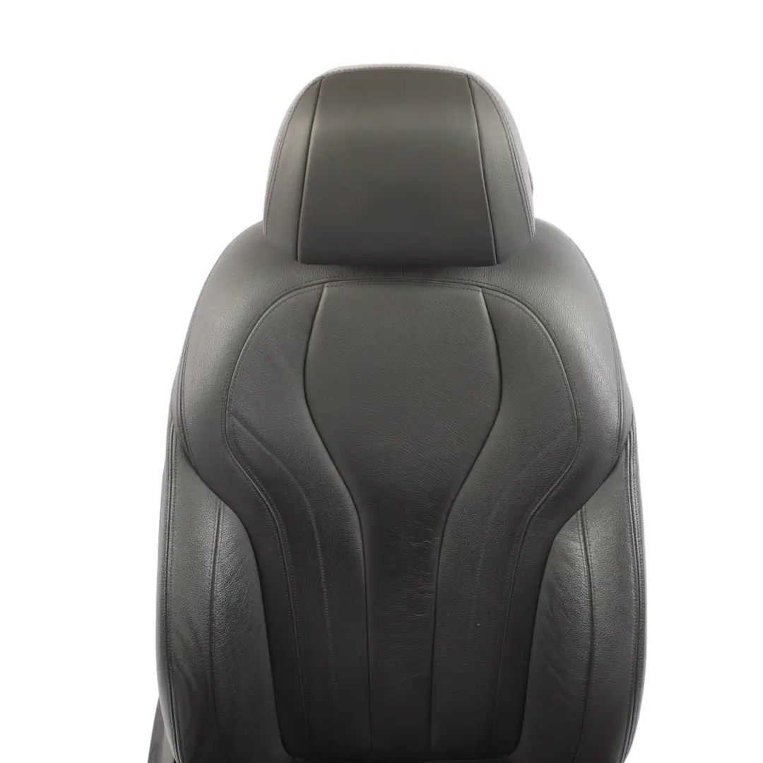 BMW X5 F15 X6 F16 Front Seat M Sport Right O/S Heated Memory Leather Black - SKU RHD-7411454-1 - Part number 7411454