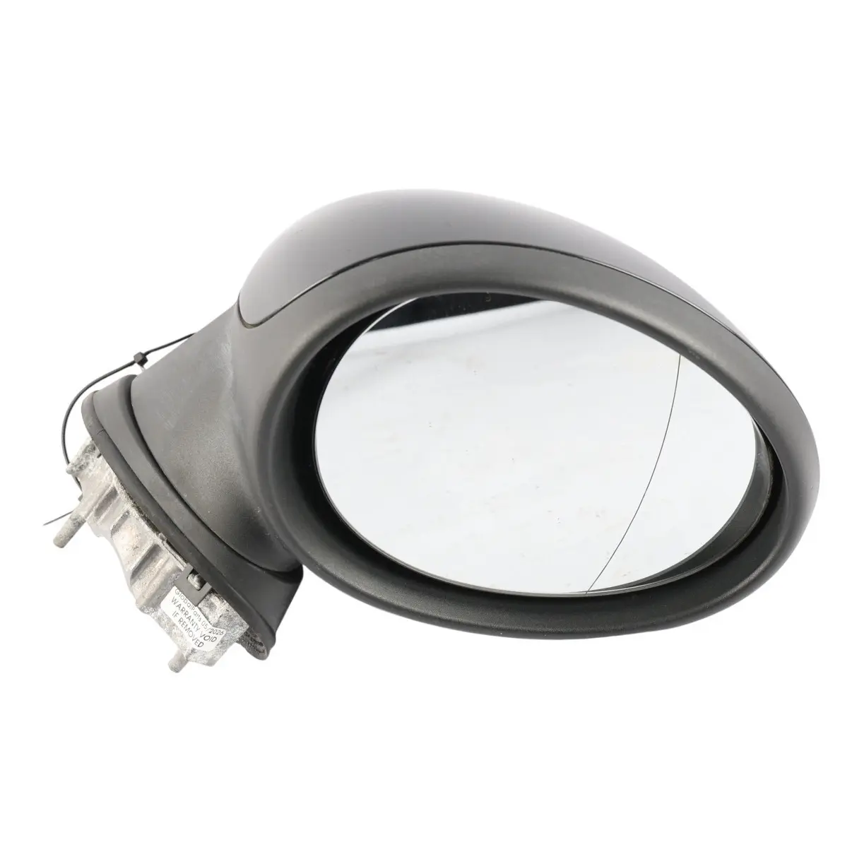 Mini R55 R56 Door Wing Mirror Right Power Fold 7 Pins O/S Midnight Black - A94