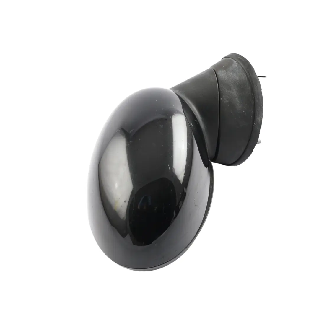 Mini R55 R56 Door Wing Mirror Right Power Fold 7 Pins O/S Midnight Black - A94 - SKU RHD-7417466-MNB1 - Part number 7417466