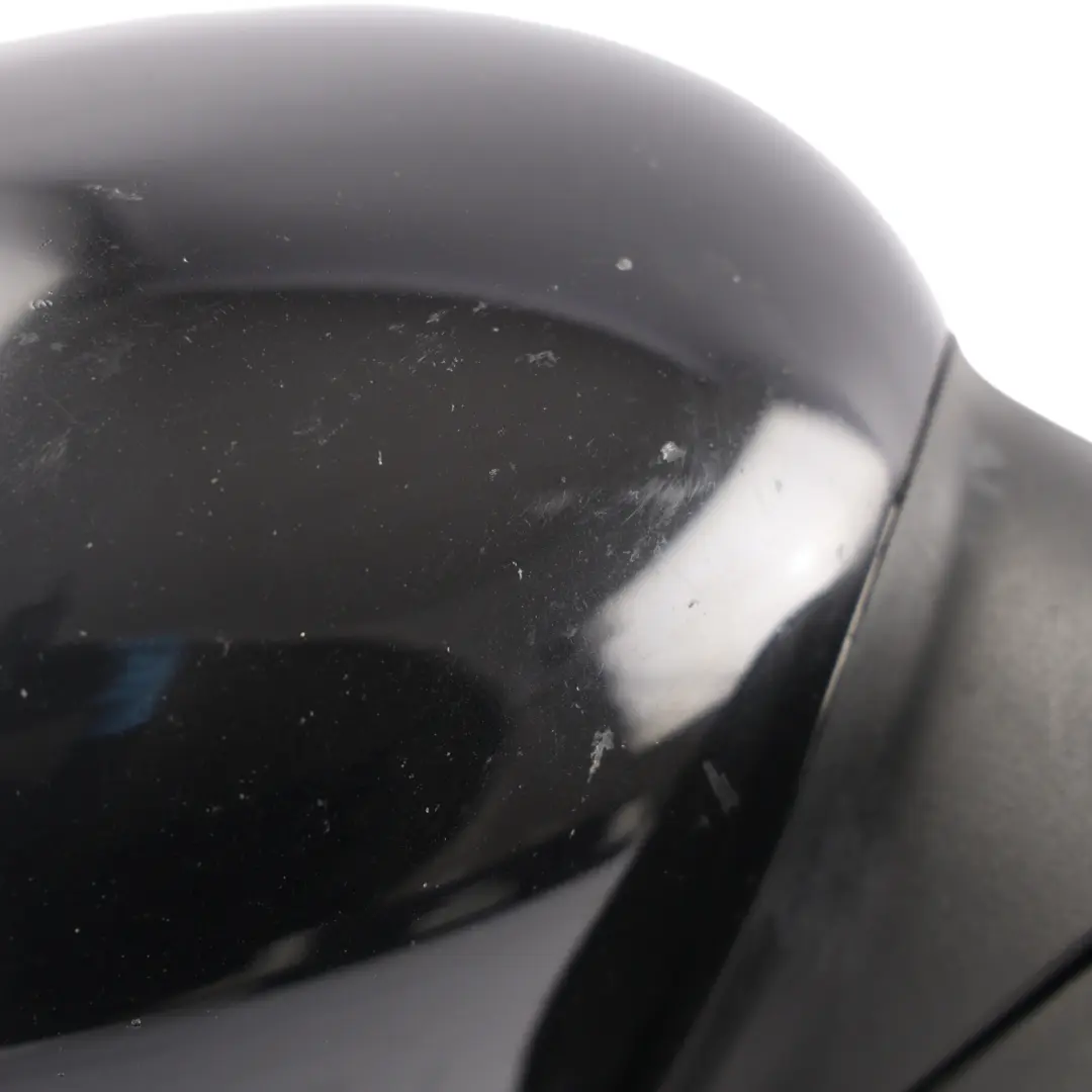 Mini R55 R56 Door Wing Mirror Right Power Fold 7 Pins O/S Midnight Black - A94 - SKU RHD-7417466-MNB1 - Part number 7417466