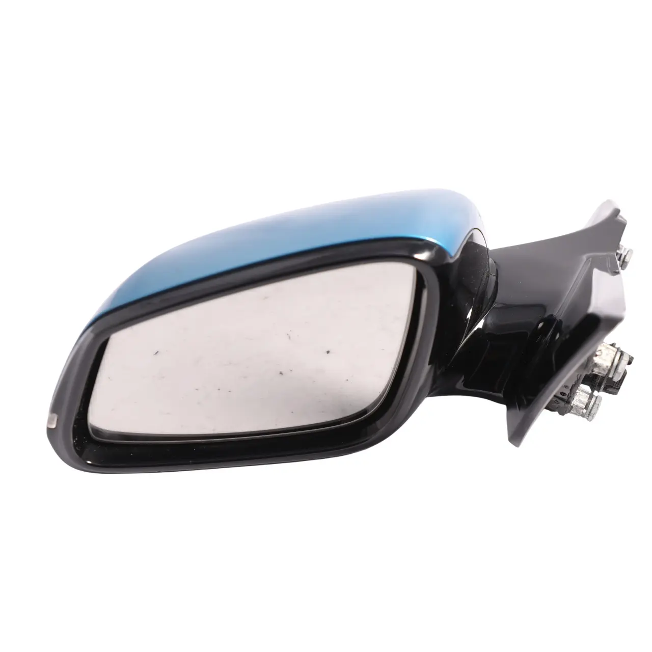 BMW F20 Wing Mirror Heated Door Left N/S 5 Pins Shadow Line Long Beach Blue C16