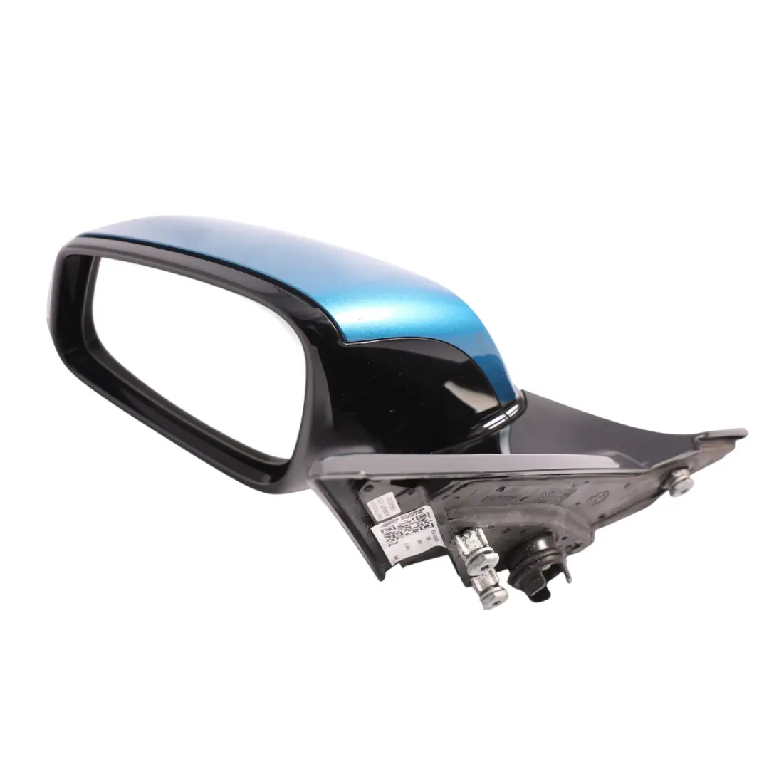 BMW F20 Wing Mirror Heated Door Left N/S 5 Pins Shadow Line Long Beach Blue C16 - SKU RHD-7459075-LBB1 - Part number 7459075