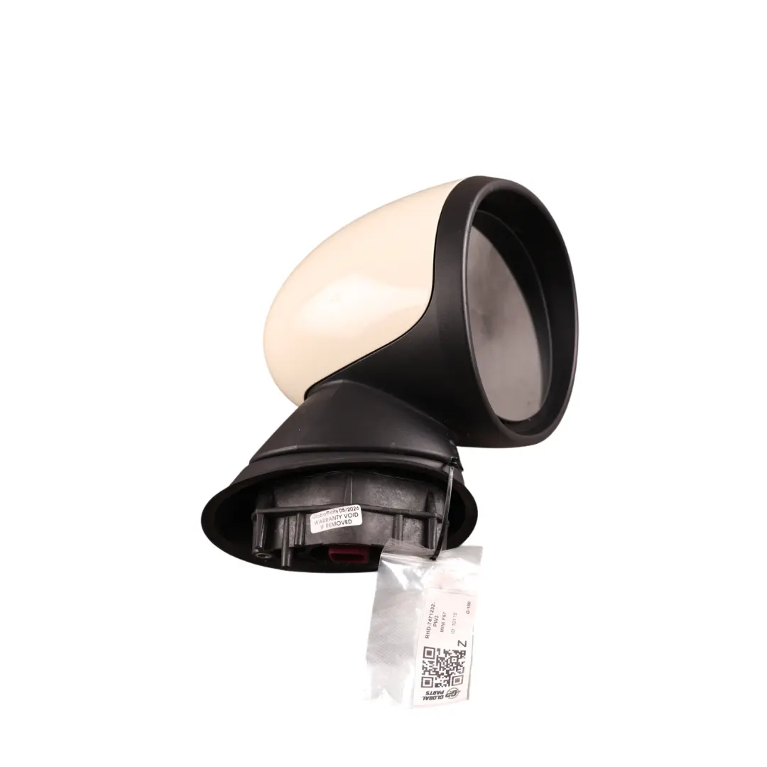 Mini F55 F56 F57 Wing Mirror Right O/S Heated 5 Pins Pepper White - 850 - SKU RHD-7471232-PW3 - Part number 7471232