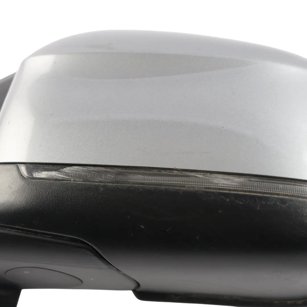 BMW X5 F15 Door Wing Mirror Heated 5 Pins Left N/S Spacegrau Grey Metallic - A52 - SKU RHD-7477857-SCG - Part number 7477857