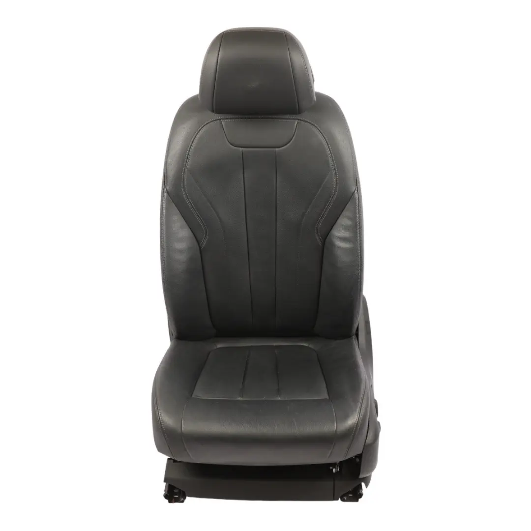 BMW X5 F15 Front Seat Heated Electric Left N/S Black Leather Dakota - SKU RHD-7480130 - Part number 7480130