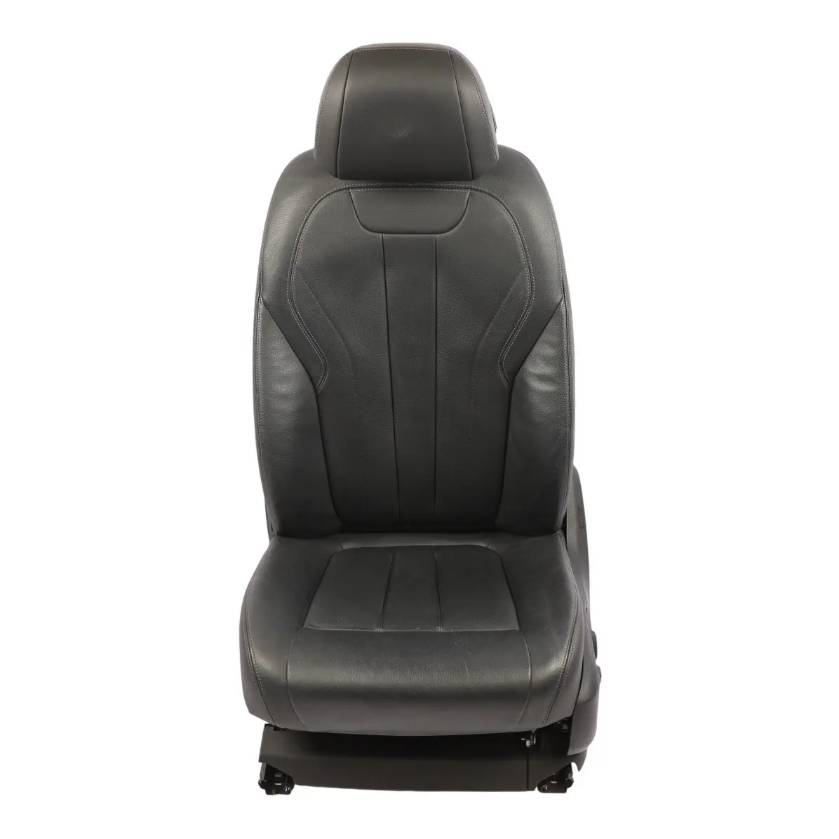 BMW X5 F15 Front Seat Heated Electric Left N/S Black Leather Dakota 7480130
