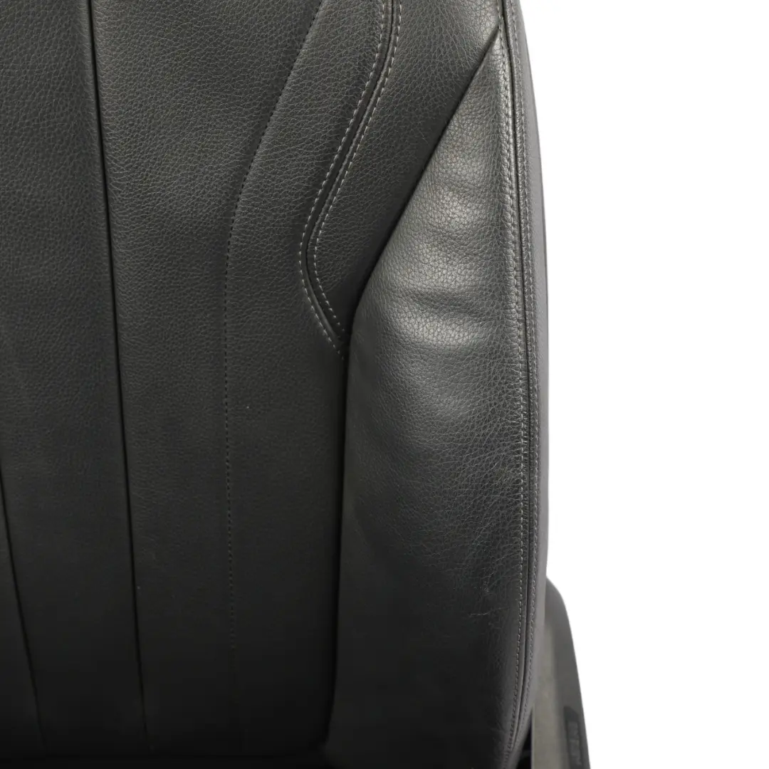BMW X5 F15 Front Seat Heated Electric Left N/S Black Leather Dakota - SKU RHD-7480130 - Part number 7480130