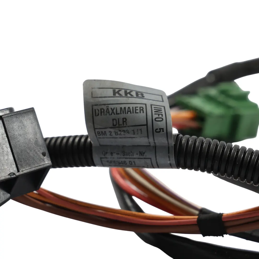 BMW E92 E93 N53 Transmission Module Wiring Loom Harness Cable - SKU RHD-7566546 - Part number 7566546