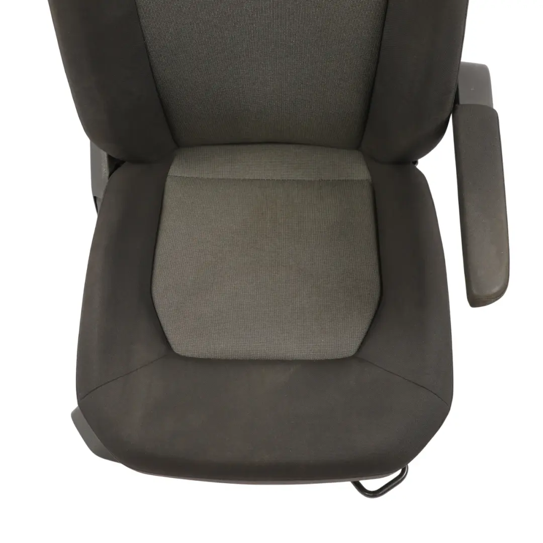 Volkswagen VW Crafter SY Interior Front Seat Right O/S Cloth Fabric Black - SKU RHD-7C0881805AN-1 - Part number 7C0881805AN