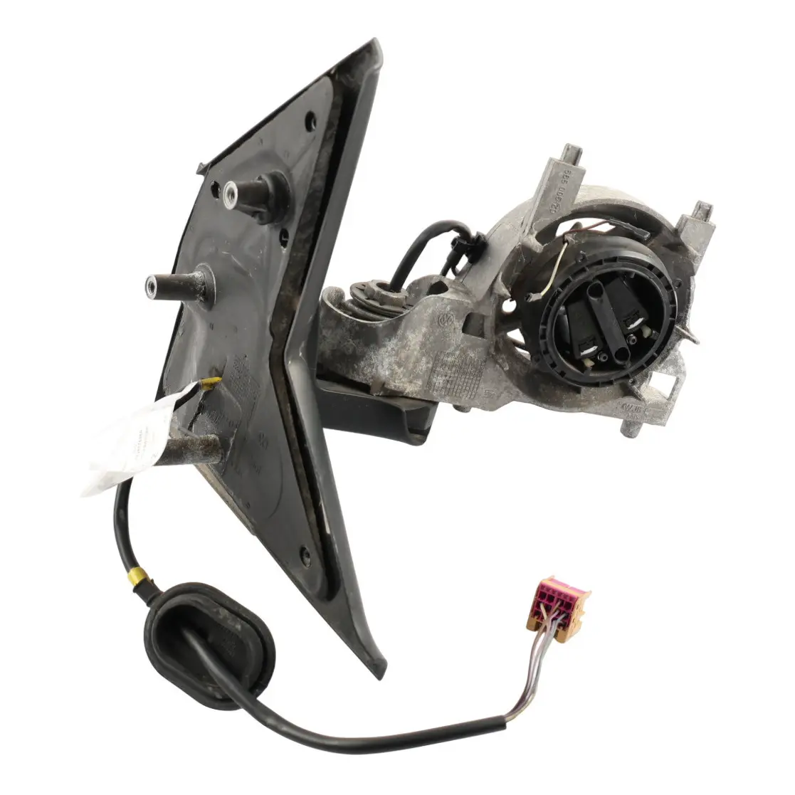 VW Transporter T5 Electric Wing Door Mirror Base Carrier Right O/S 7H2857508A