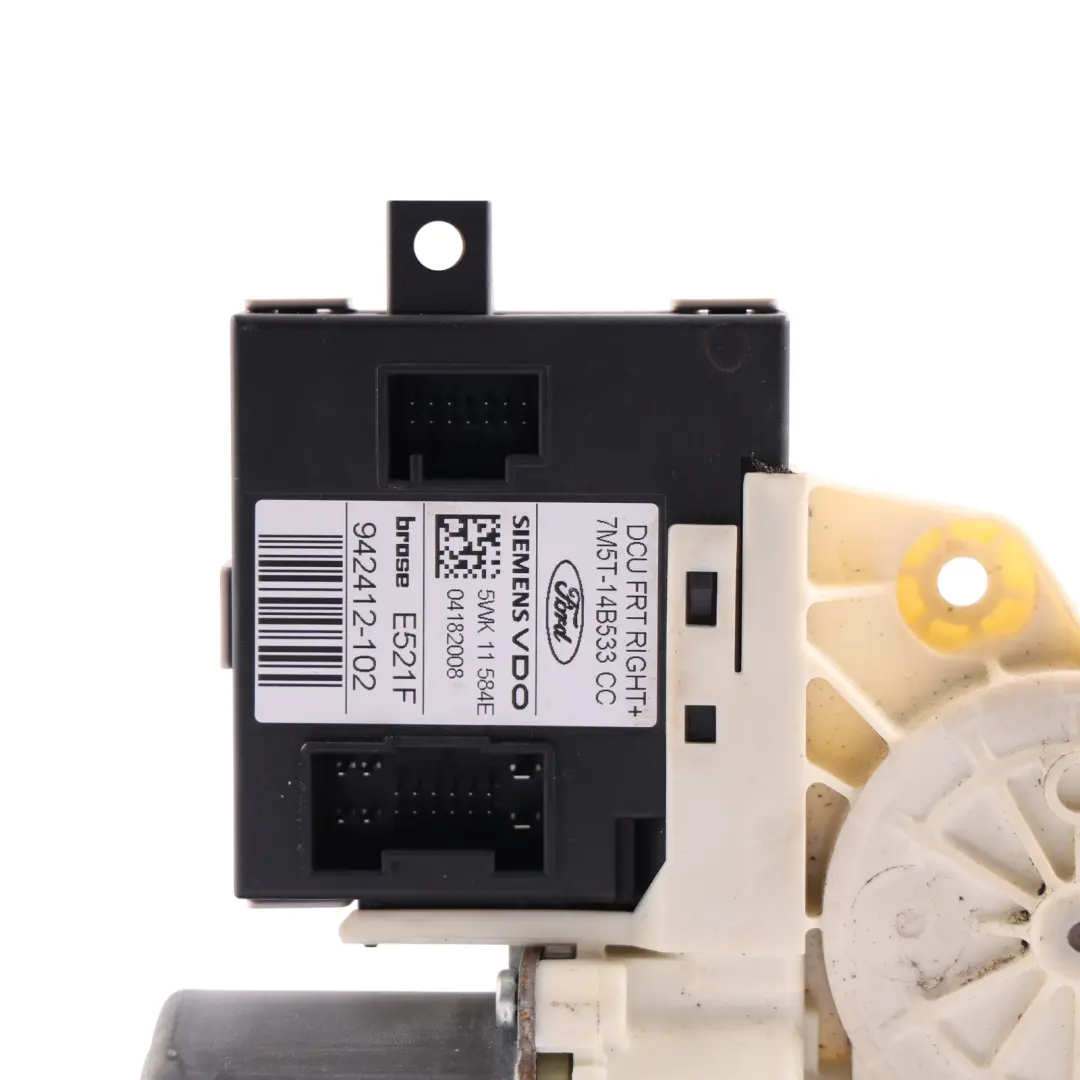 Ford Focus Mk2 Door Window Lifter Motor Front Right O/S BCM - SKU RHD-7M5T-14D218-JA - Part number 7M5T-14D218-JA