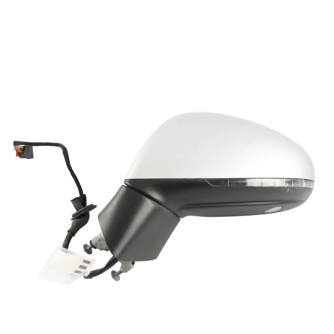 VW Volkswagen Touareg 7P Side View Door Wing Mirror Left N/S Ice Silver - X7W - SKU RHD-7P6857507P-ICS - Part number 7P6857507P
