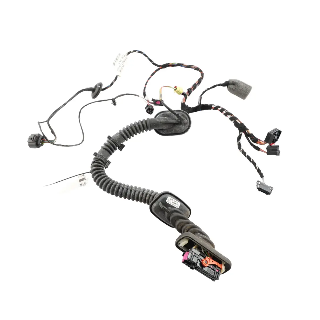 Volkswagen Touareg 7P Driver's Door Wiring Loom Harness Cable - SKU RHD-7P6971161FG - Part number 7P6971161FG