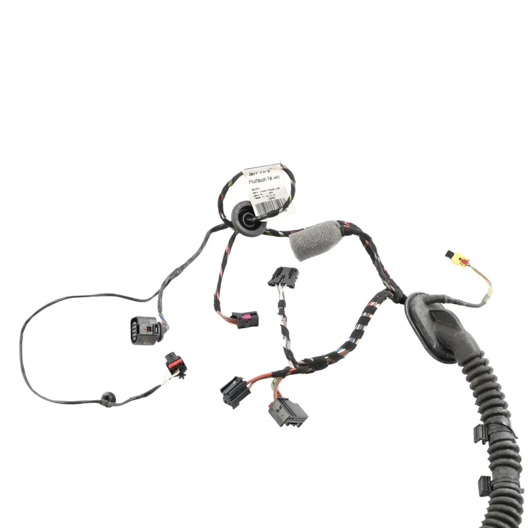 VW Touareg 7P Door Wiring Loom Harness Cable Front Passenger Side - SKU 7P6971162DN - Part number 7P6971162DN