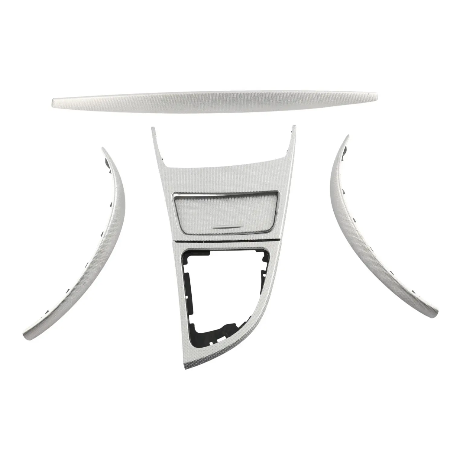 BMW 1 Series 2 E81 E82 E88 Ashtray Interior Trim Set Dashboard Glacier Silver