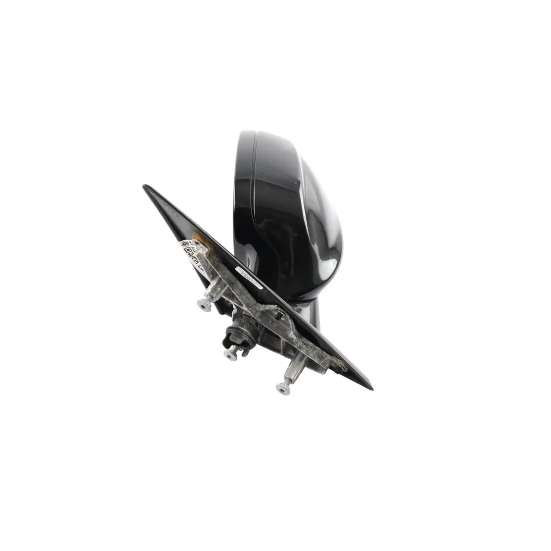 BMW E90 M Sport Wing Mirror Power Fold Left N/S Black Sapphire Metallic - 475 - SKU RHD-8046435-BS1 - Part number 8046435