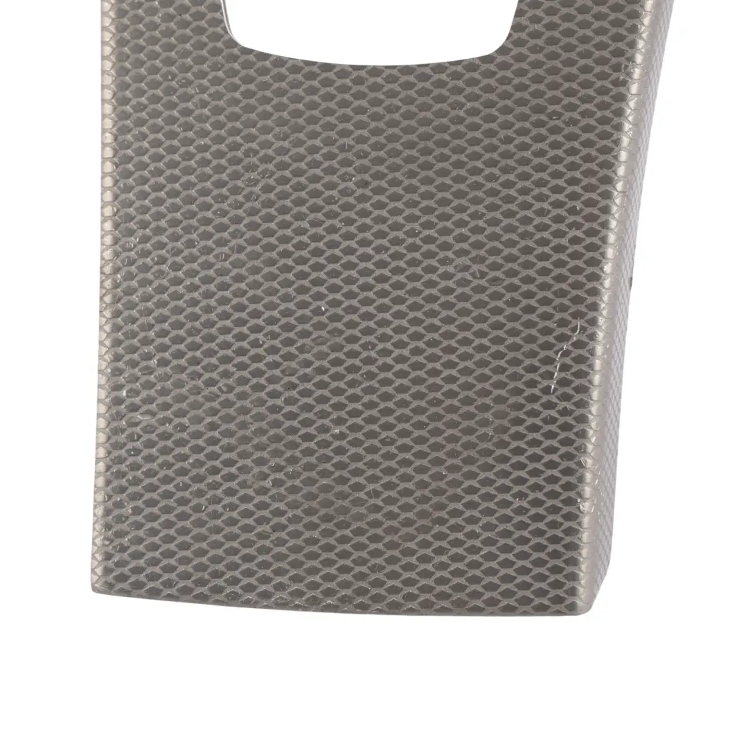 BMW E92 Centre Console Trim Panel Surround Aluminium Glacier Silver - SKU RHD-8049061 - Part number 8049061