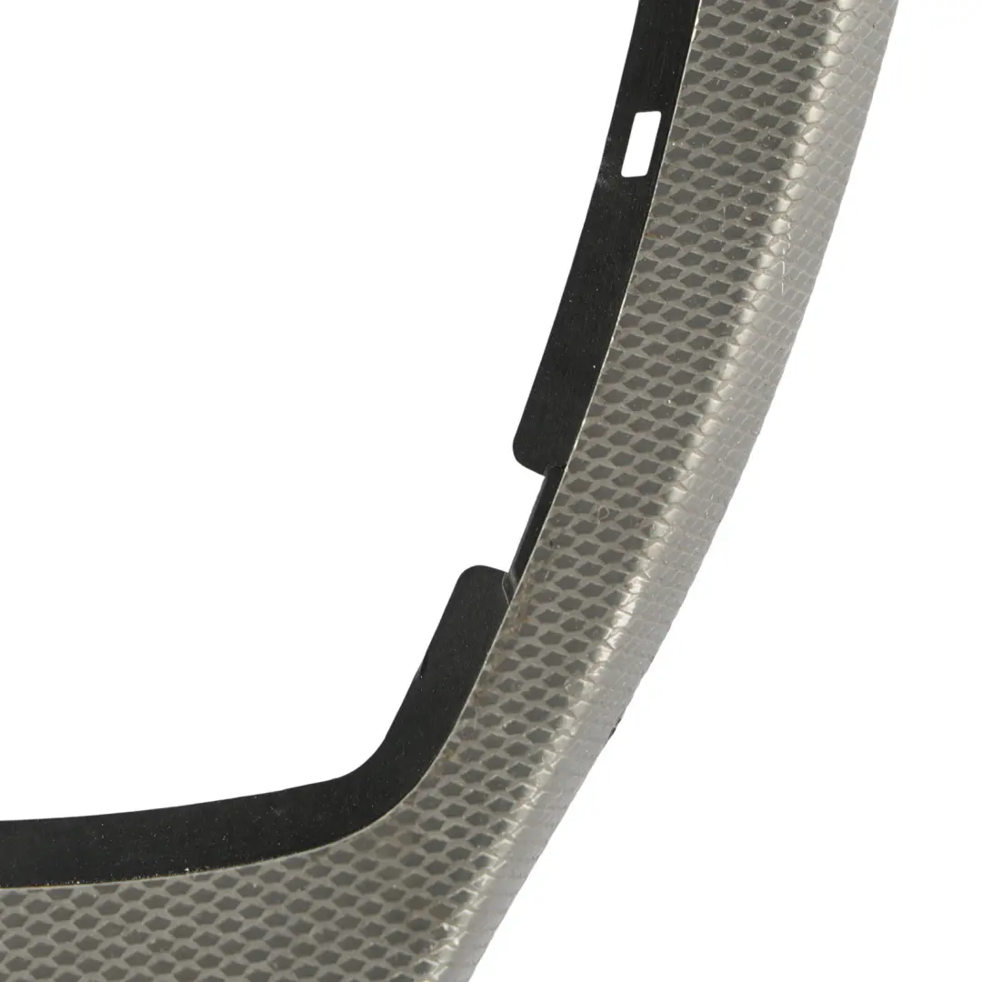 BMW E92 Centre Console Trim Panel Surround Aluminium Glacier Silver - SKU RHD-8049061 - Part number 8049061