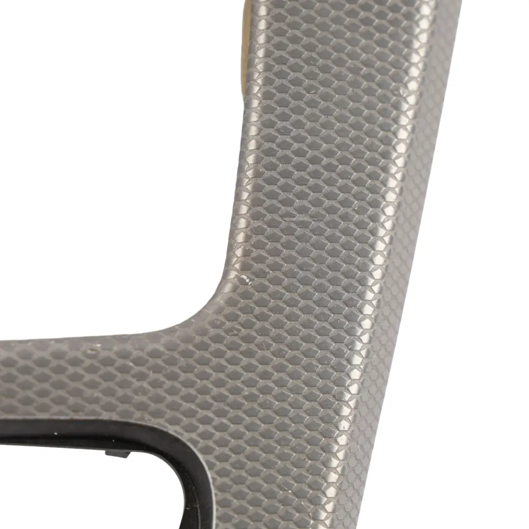 BMW E92 Centre Console Trim Panel Surround Aluminium Glacier Silver - SKU RHD-8049061 - Part number 8049061