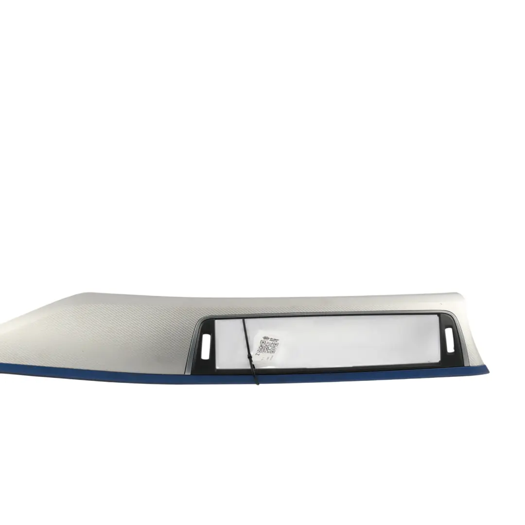 BMW F30 LCI Dashboard Trim Strip Dash Cover Hexagon Alu Blue Matt - SKU RHD-8068622 - Part number 8068622