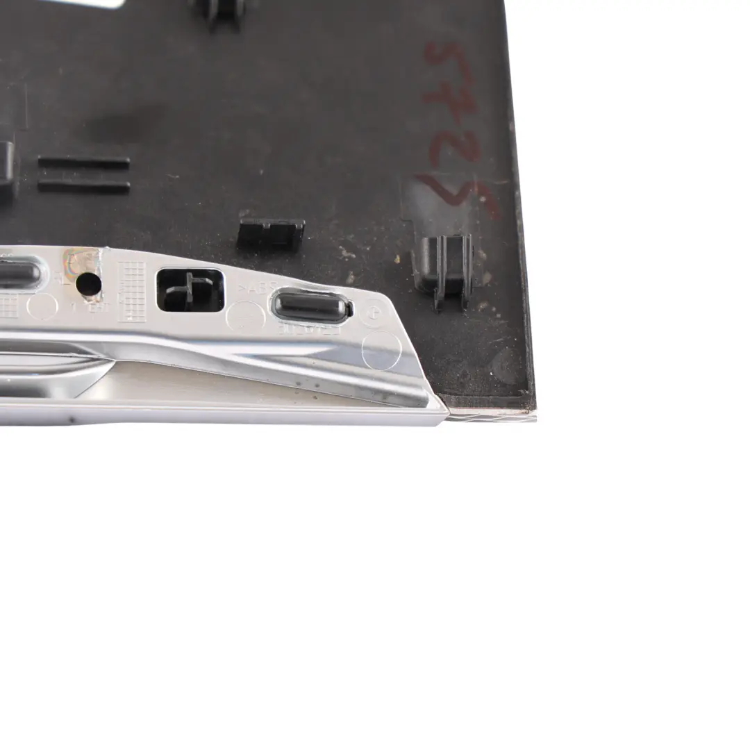 Centre Console Trim Lower Decor Strip Aluminum Tetragon to BMW G20 G21 with Part number 8076593 BMW G20 G21 Centre Console Trim Lower Decor Strip Aluminum Tetragon - SKU RHD-8076593 - Part number 8076593