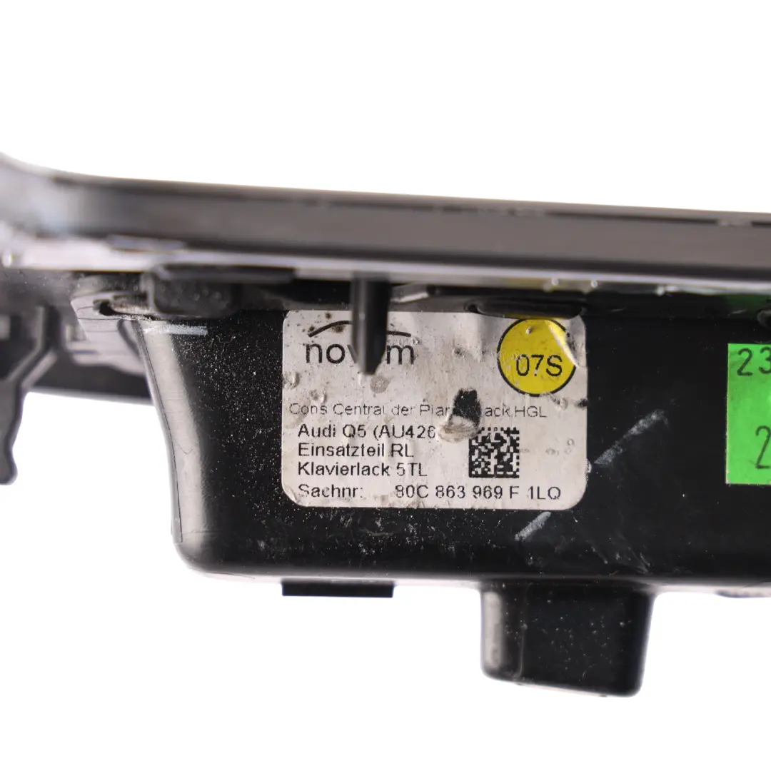 Audi Q5 FY Gear Selector Lever Cover Surround Trim Automatic - SKU RHD-80C863969F - Part number 80C863969F
