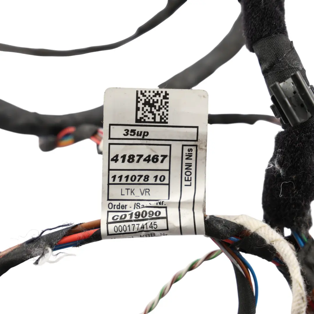 Door Wiring Loom Harness Cable Driver's Side to BMW G30 with Part number 8730148 BMW G30 Door Wiring Loom Harness Cable Driver's Side - SKU RHD-8730148 - Part number 8730148