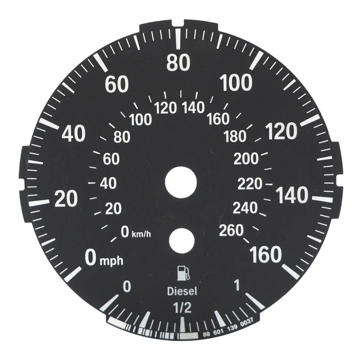 BMW E90 E91 E92 E93 Instrument Cluster Plate Disc Face Diesel MPH 88601139