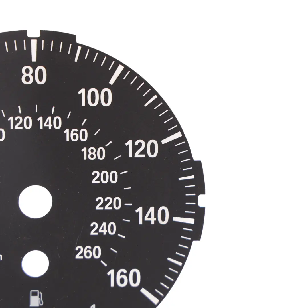BMW E90 E91 E92 E93 Instrument Cluster Plate Disc Face Diesel MPH - SKU RHD-88601139 - Part number 88601139
